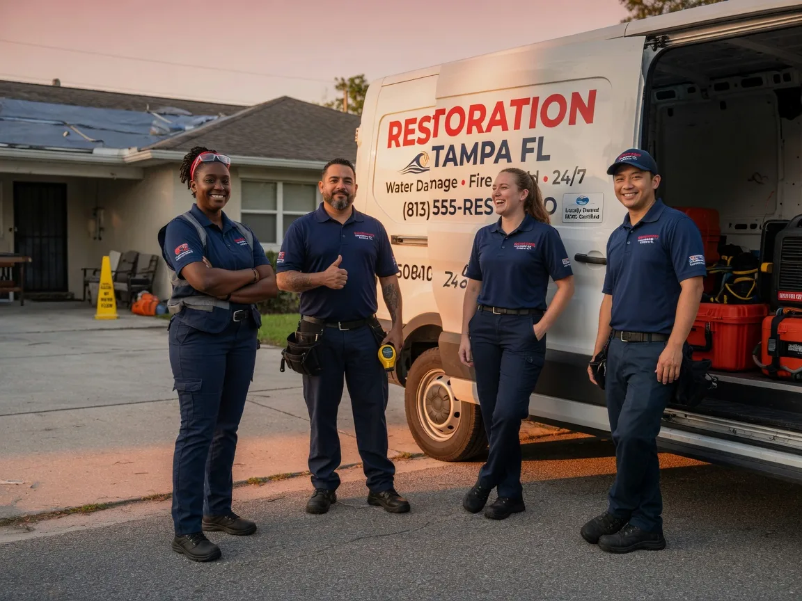 Water Damage Restoration company in Palm Bay, FL